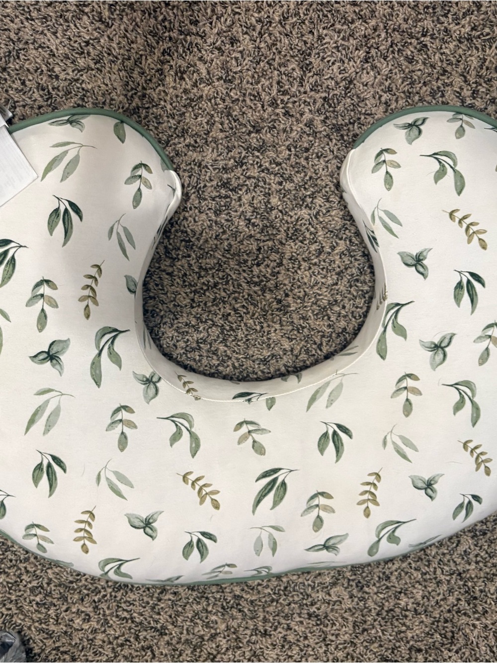 Boppy Baby pillow- botanical print